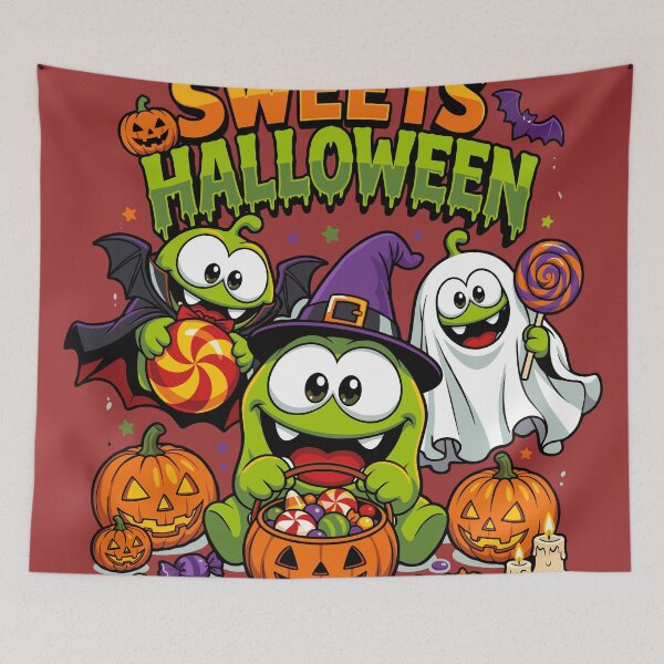 Item preview, Om Nom Sweets Halloween Trick Or Treat designed and sold by Coldink.