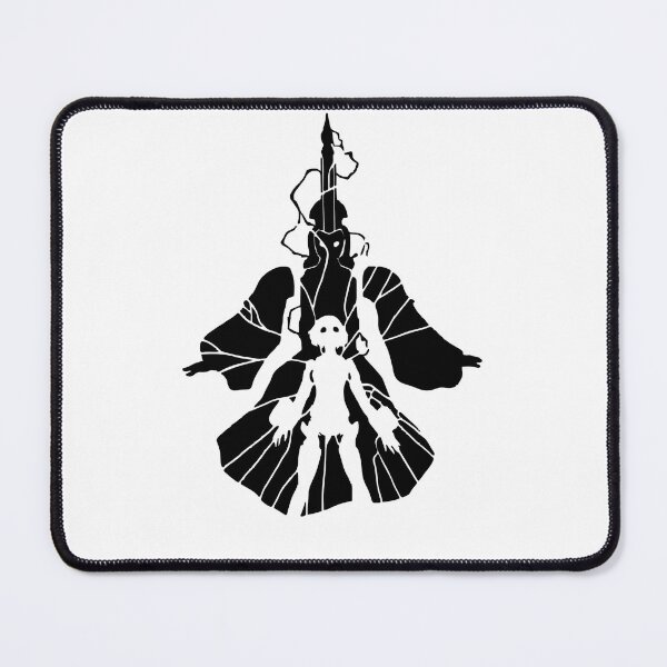 Item preview, Bichromatic Android Warrior Silhouette Monochrome Persona 3 Inspired Art designed and sold by GeekMix.