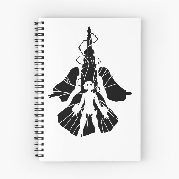 Item preview, Bichromatic Android Warrior Silhouette Monochrome Persona 3 Inspired Art designed and sold by GeekMix.