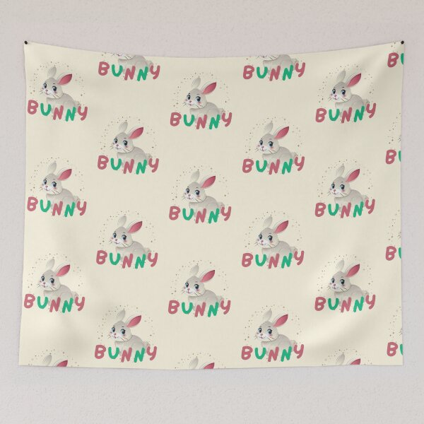 Item preview, Cute Rabbit Bunny designed and sold by PrashaDesigns.