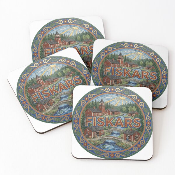 Item preview, Fiskars Heritage Village Mosaic Travel Sticker Summer Souvenir designed and sold by Imaginarium of Chaos falcon88 .