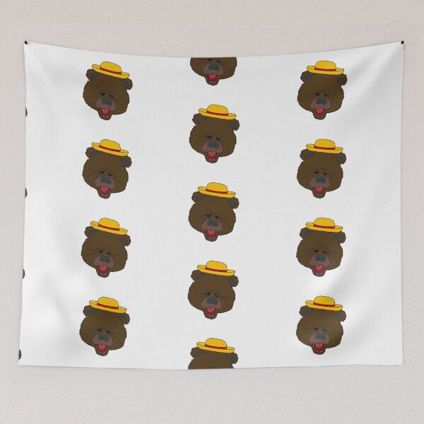 Item preview, The Muppets - Bobo The Bear In A Straw Hat designed and sold by Animals-by-JB.