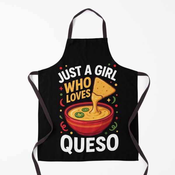 Item preview, JUST A GIRL WHO LOVES QUESO designed and sold by jkrphoto.