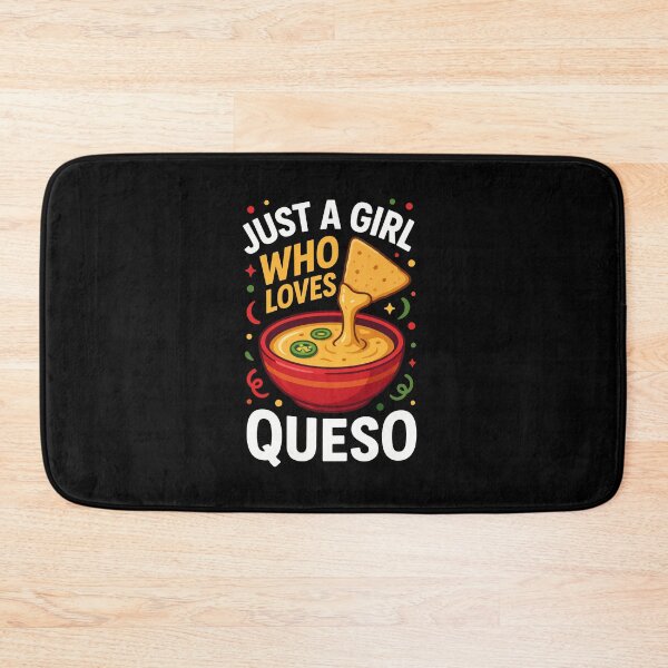 Item preview, JUST A GIRL WHO LOVES QUESO designed and sold by jkrphoto.