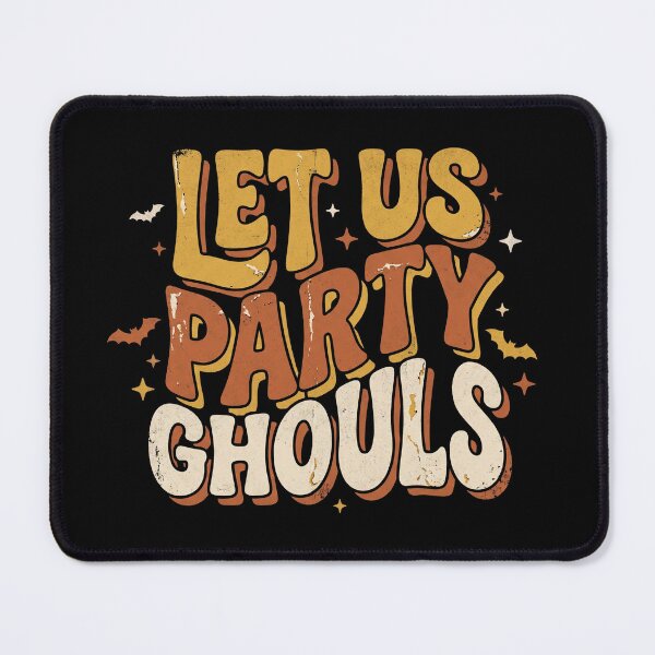 Item preview, Let Us Party Ghouls Retro Vintage Halloween Spooky Season designed and sold by TeNovaStudio.