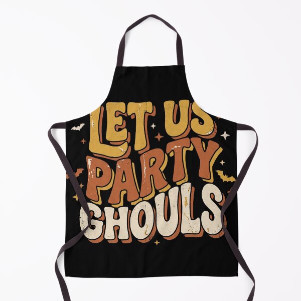 Item preview, Let Us Party Ghouls Retro Vintage Halloween Spooky Season designed and sold by TeNovaStudio.