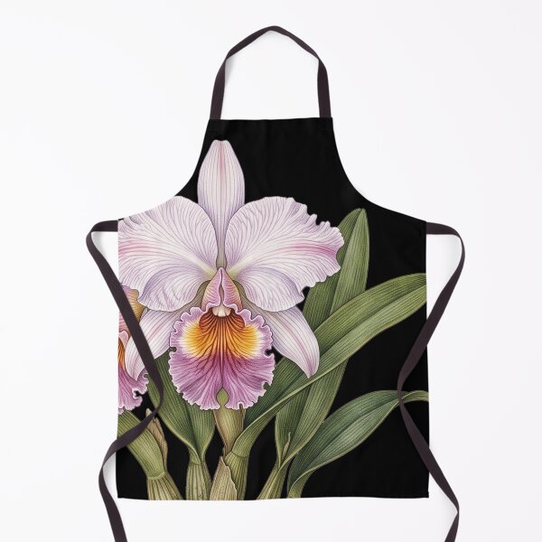 Item preview, Epiphytic Delirium: Vintage Cattleya Trianae Botanical Illustration designed and sold by FreiherrPK.