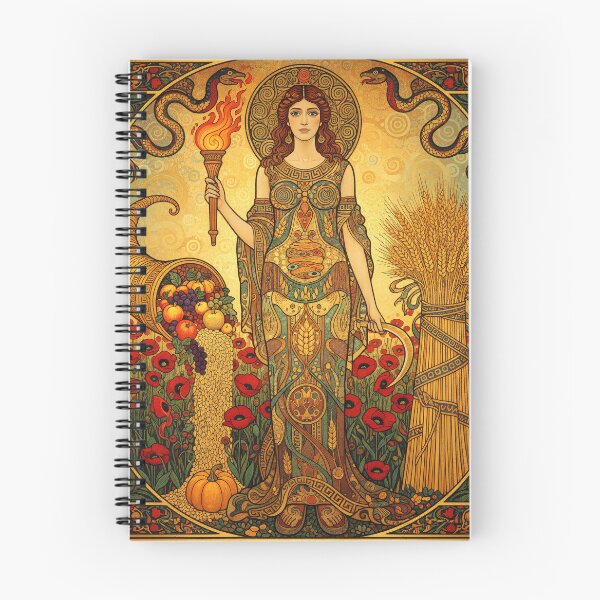 Item preview, Demeter, Bringer of Abundance | Greek Goddess Wall Art  designed and sold by Stoneflower-Art.