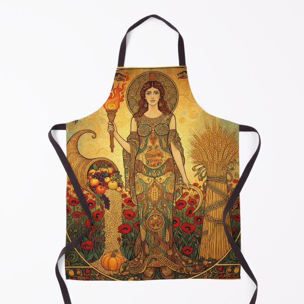 Item preview, Demeter, Bringer of Abundance | Greek Goddess Wall Art designed and sold by Stoneflower-Art.