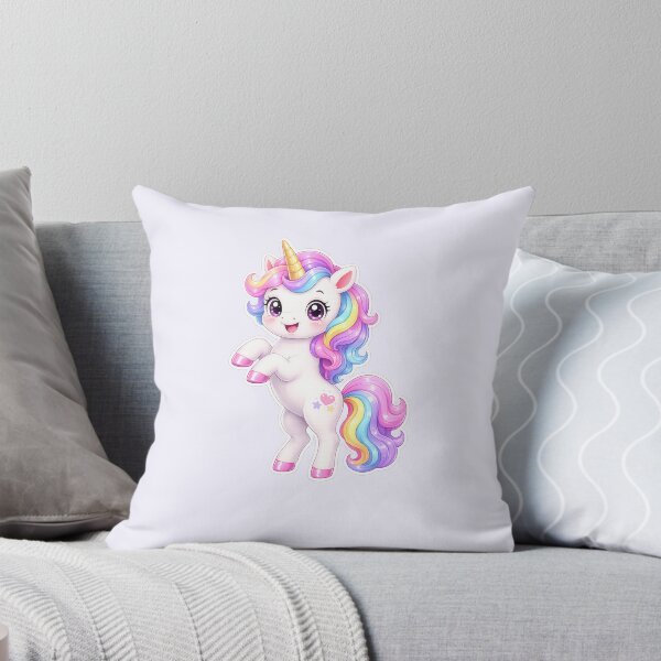 Item preview, Unicorn Kawaii cartoon designed and sold by BackgroundND.