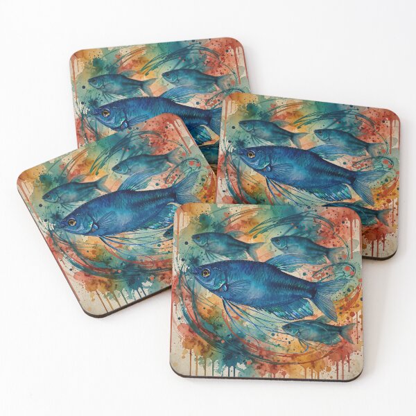 Item preview, Velvet Current: The Blue Gourami #3 designed and sold by Helios Be. Lavsh.