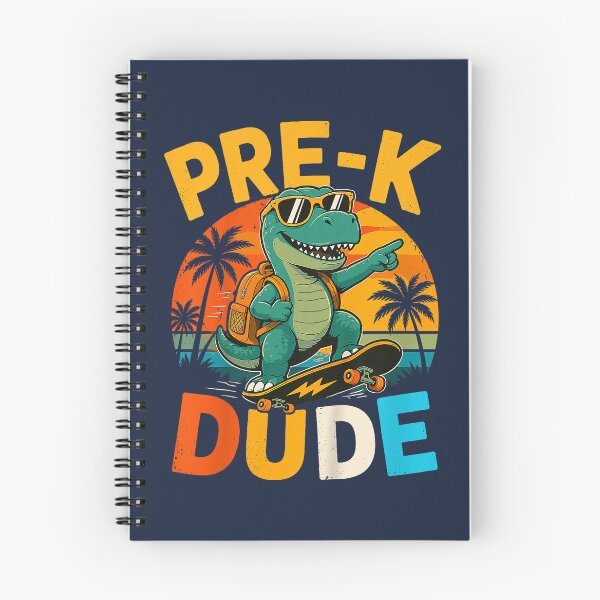 Item preview, Back to School Pre-K Cool Dude T-Rex Skateboard Kids designed and sold by GreggRoss.