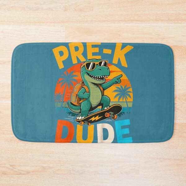 Item preview, Back to School Pre-K Cool Dude T-Rex Skateboard Kids designed and sold by GreggRoss.