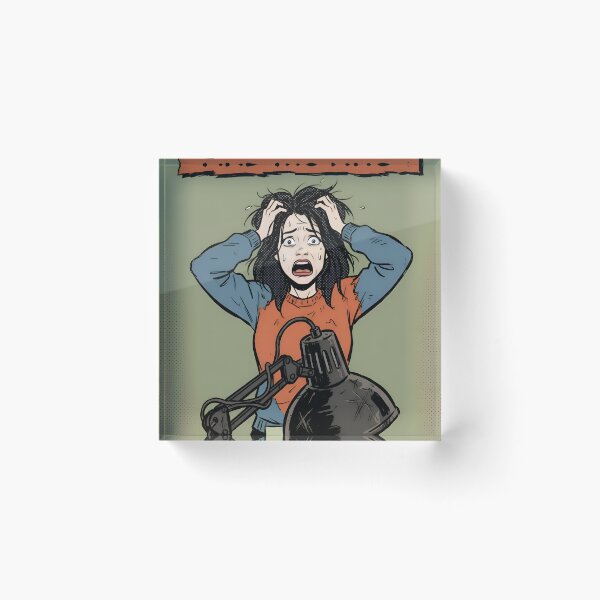Item preview, Shadows Are Moving Minimalist Horror Poster designed and sold by DuckOddity.