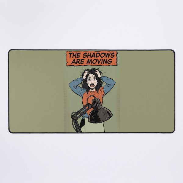 Item preview, Shadows Are Moving Minimalist Horror Poster designed and sold by DuckOddity.