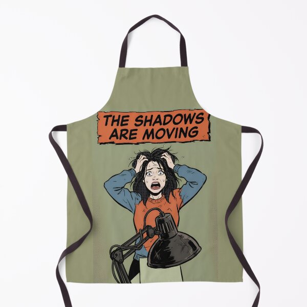 Item preview, Shadows Are Moving Minimalist Horror Poster designed and sold by DuckOddity.