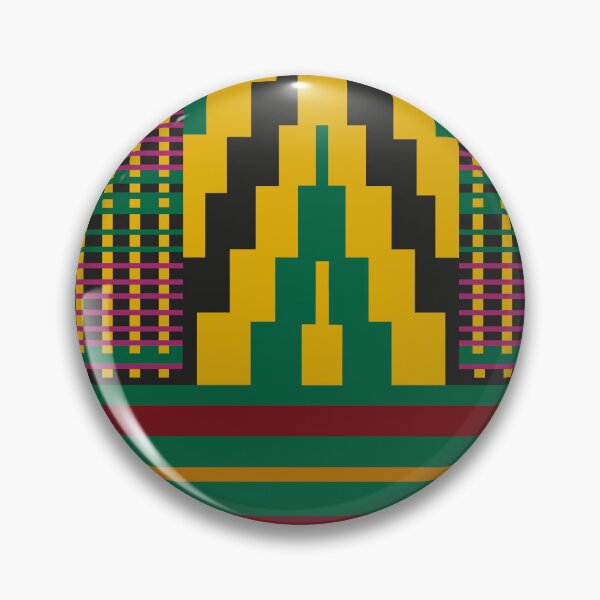 Item preview, Classic Ghana Kente Cloth pattern designed and sold by MammothArt.