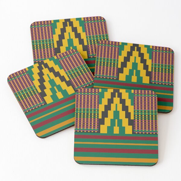 Artikelvorschau, Klassisches Ghana Kente Stoffmuster entworfen und verkauft von MammothArt.