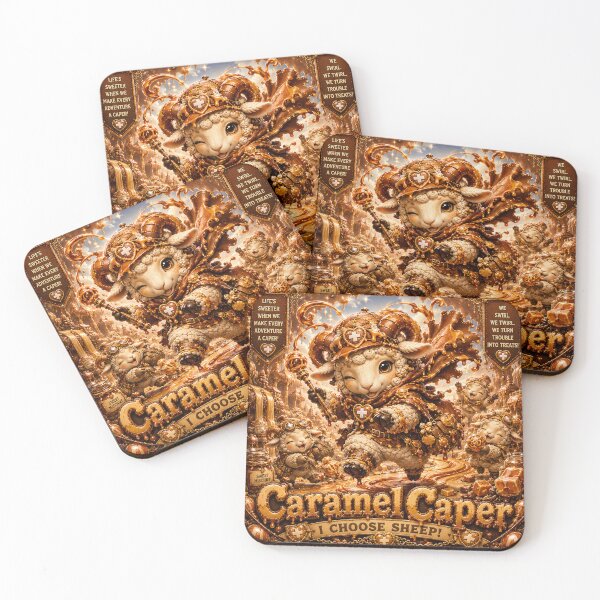Item preview, Caramel Caper | PokeSheep Sheepism Parody designed and sold by Thpoar.