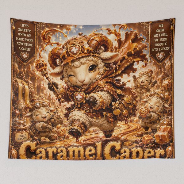 Item preview, Caramel Caper | PokeSheep Sheepism Parody designed and sold by Thpoar.