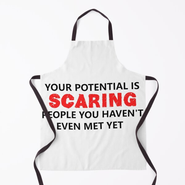 Item preview, Your Potential Is Scaring People You Haven't Met Yet – savage Confidence Quote designed and sold by Dziridesign.