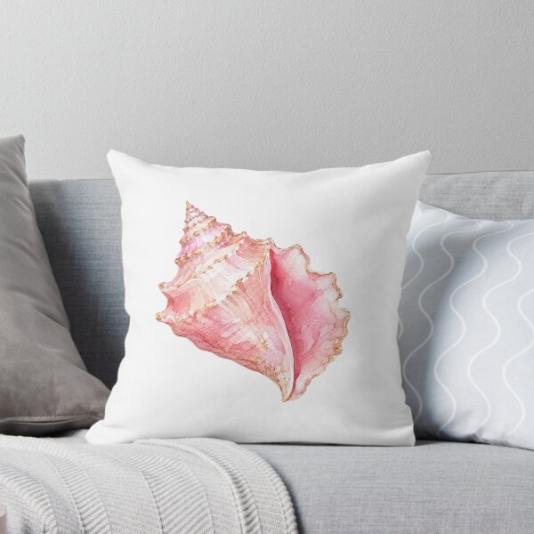 Item preview,  Blush Pink  Conch Shell with Gold Accents designed and sold by SOUFIANE1991.