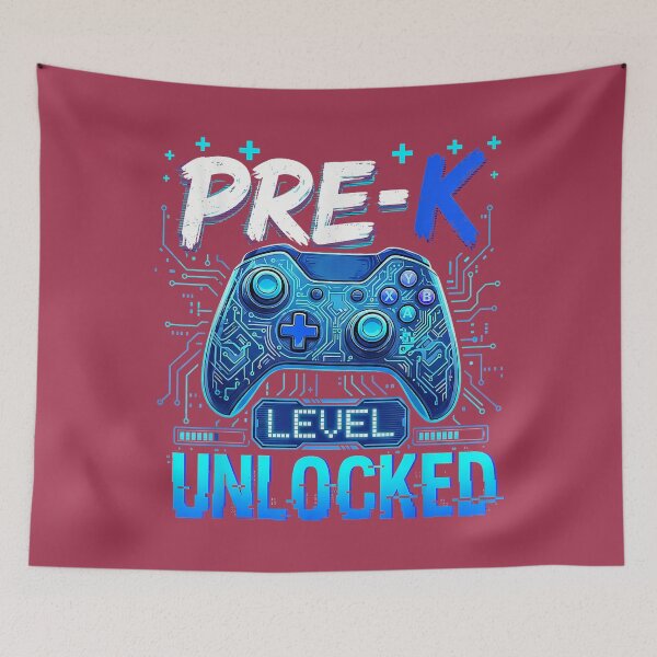 Item preview, Back to School Pre-K First Day Level Unlocked Gamer Boys designed and sold by GreggRoss.