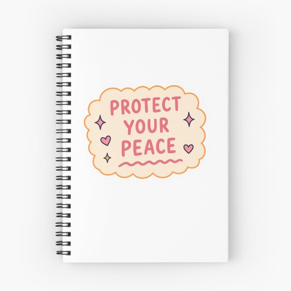 Item preview, Protect my peace designed and sold by PaperField.