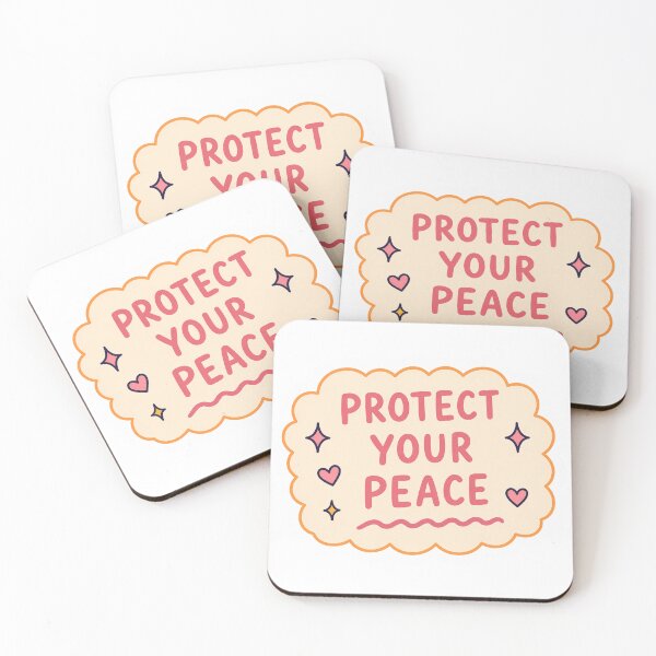 Item preview, Protect my peace designed and sold by PaperField.