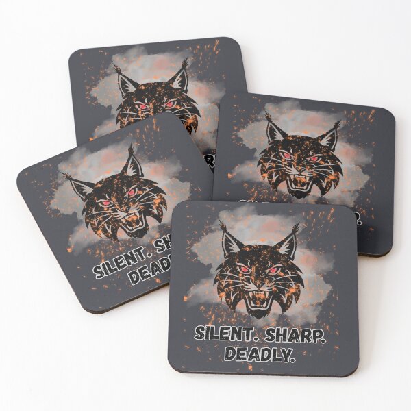 Item preview, Silent Sharp Deadly Lynx designed and sold by AhmadAnnaPrints.