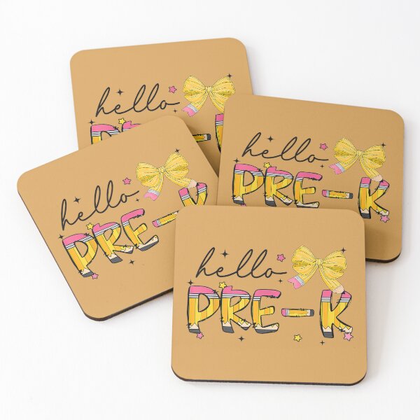 Item preview, Back to School Pre K Pencil Coquette Bow Teacher Girl designed and sold by GreggRoss.