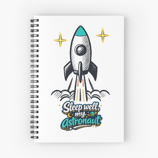 Item preview, Dreamy Space Quote Design - Sleep Well, My Astronaut designed and sold by Rocket&Stars.