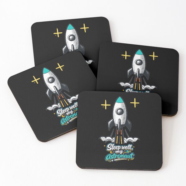 Item preview, Dreamy Space Quote Design - Sleep Well, My Astronaut designed and sold by Rocket&Stars.