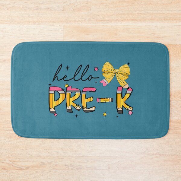 Item preview, Back to School Pre K Pencil Coquette Bow Teacher Girl designed and sold by GreggRoss.
