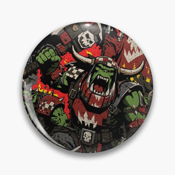 Item preview, Brutal Green Tide Alien Warband Waaagh Battle Cry  designed and sold by Coldink.