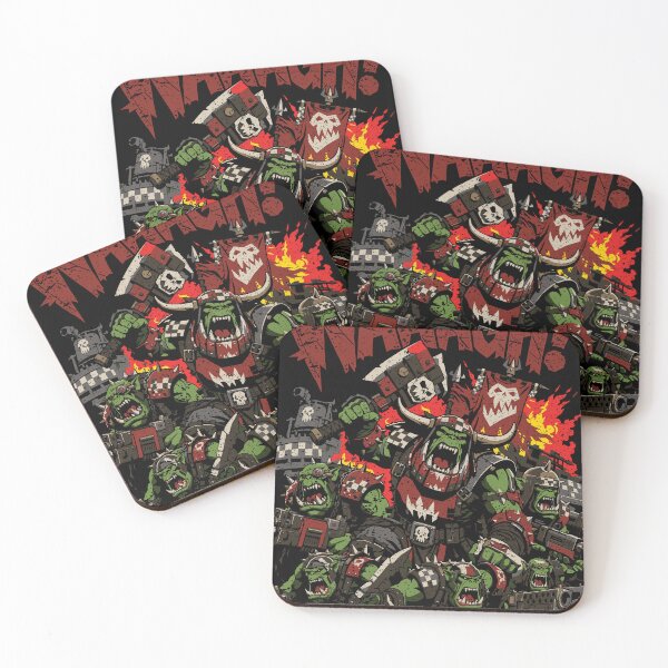 Item preview, Brutal Green Tide Alien Warband Waaagh Battle Cry  designed and sold by Coldink.