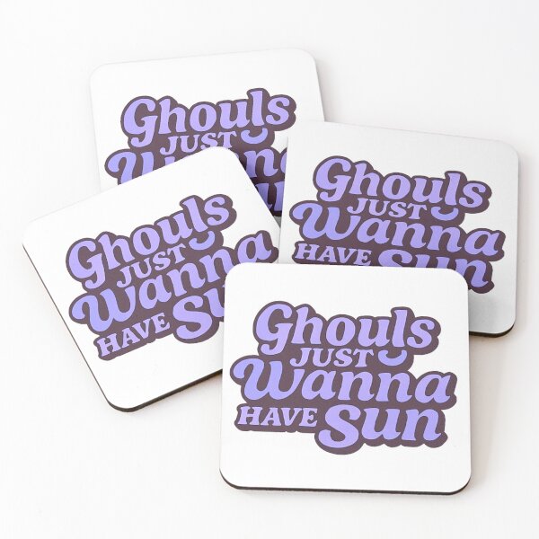 Item preview, Ghouls Just Wanna Have Sun Funny Summerween Quote designed and sold by DustyCuriositie.