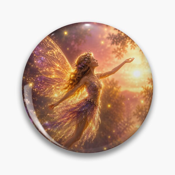 Item preview, Enchanted Fairy at Golden Twilight designed and sold by Kimberly Palmer.