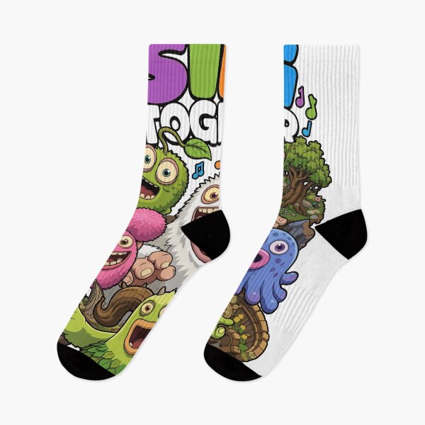 Item preview, Colorful Musical Monsters Sing Together designed and sold by Coldink.