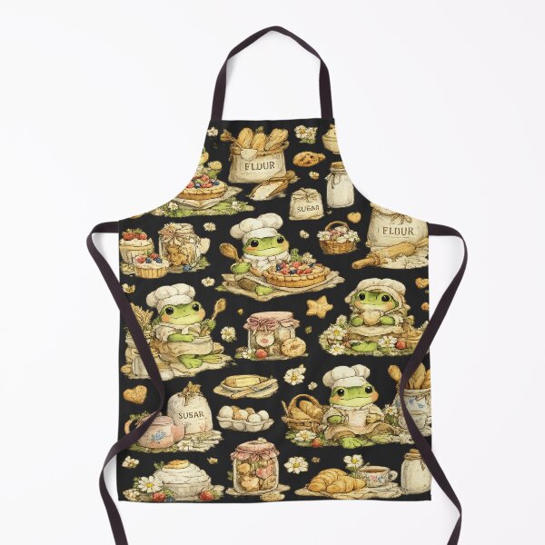 Item preview, Cute Cottagecore Frog Seamless Pattern | Whimsical Forest Frogs, Mushrooms & Wildflowers designed and sold by AvalonTshirts.