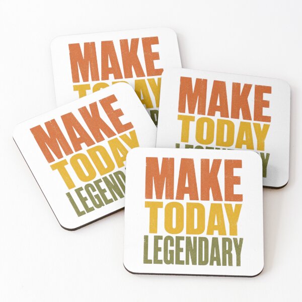 Item preview, Make Today Legendary T-Shirt designed and sold by redblink store.