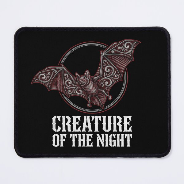 Item preview, Creature Of The Night Gothic Bat Vintage Spooky Halloween designed and sold by TeNovaStudio.