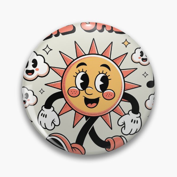 Item preview, Feliz Sabado Happy Sun Retro Spanish Cartoon designed and sold by SorenHalwick21.