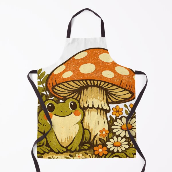 Item preview, Cute Frog & Mushroom designed and sold by Gold&pixels.