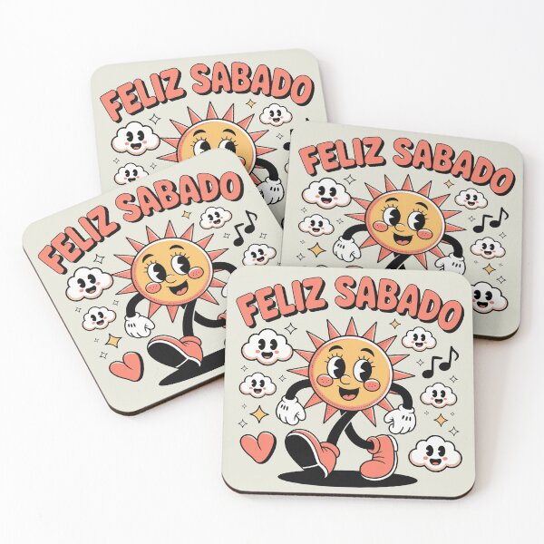 Item preview, Feliz Sabado Feliz Sol Retro Español Dibujos Animados designed and sold by SorenHalwick21.