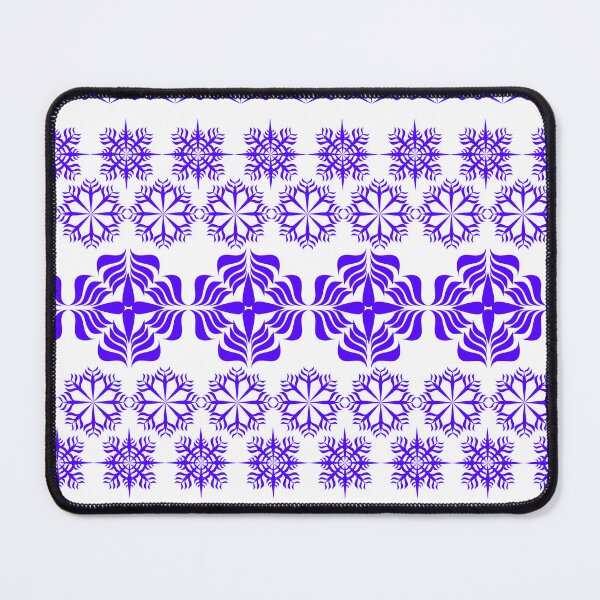 Item preview, Modern Decorative Lotus Medallion Seamless Vector Pattern with Geometric Floral Ornament for Textile, Fabric and Wallpaper designed and sold by Ei-Ei.