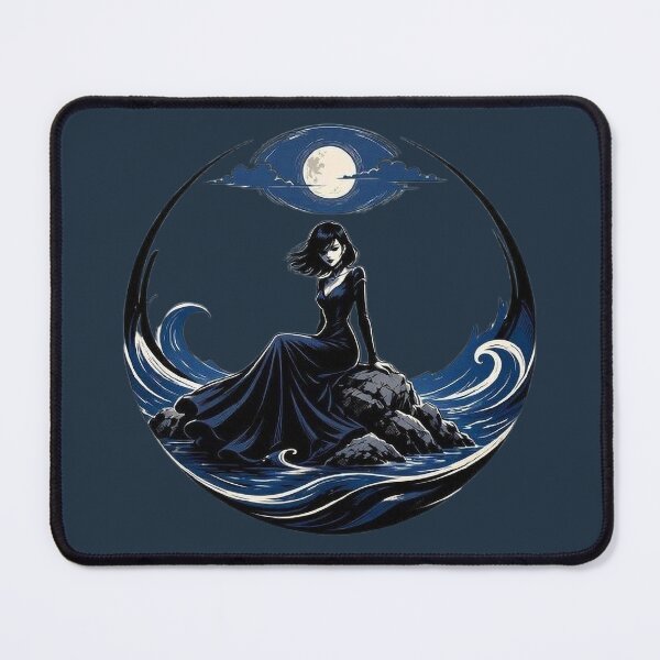 Item preview, Moonlit Tides II – Midnight Horizon designed and sold by Roberta Calabrese.