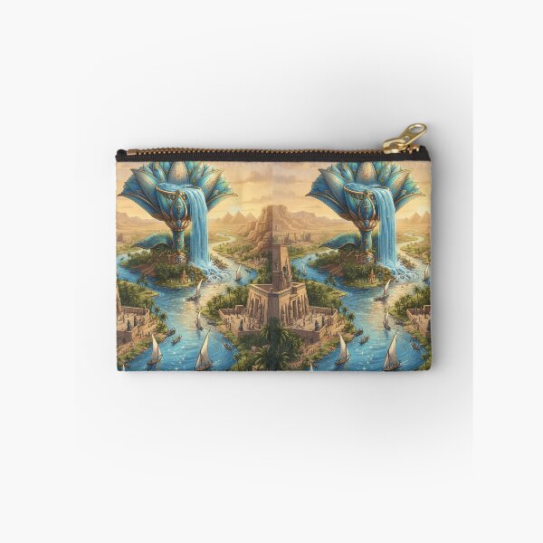 Item preview, Lotus of the Nile - Ancient Egyptian Art Print & Merchandise designed and sold by Art Wave Studio.