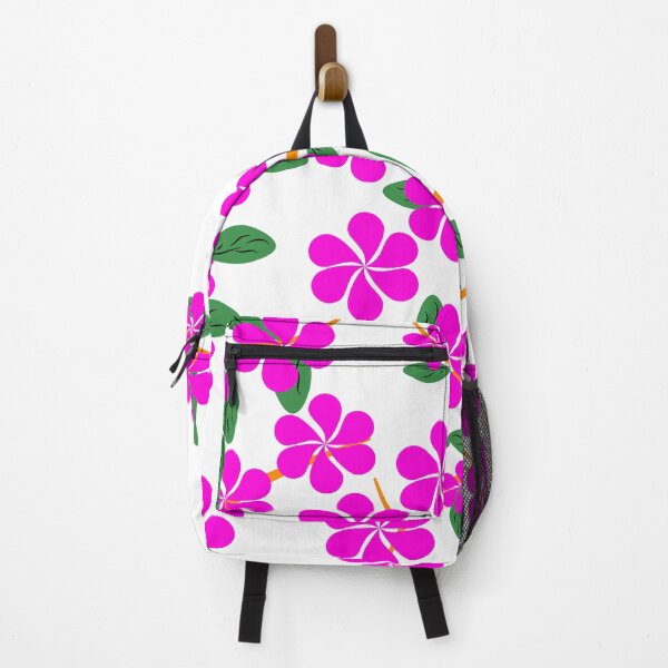 Item preview, Modern Tropical Pink Flower Seamless Vector Pattern with Floral Branches for Fabric and Wallpaper designed and sold by Ei-Ei.
