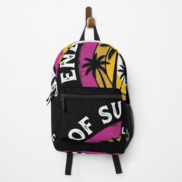 Item preview, End Of Summer Bash Tropical Smokeout BBQ Sunset Palm Trees designed and sold by TeNovaStudio.